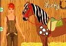 barbie lovas j�t�k, katt a k�pre!