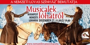 Musicalek lóhátról: A Nemzeti Lovas Színház a Tattersallban lép fel dec. 27-én