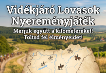 Készülj, mert idén nyáron minden lóval megtett kilométer számít – indul a Vidékjáró lovasok nyereményjáték!