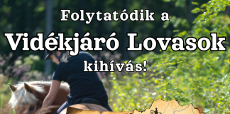 Nem állunk meg: folytatódik a Vidékjáró Lovasok kilométer-gyűjtő kihívása!