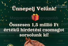 Ünnepelj velünk: próbáld ki a HorseFace-t és nyerj akár félmillió Ft értékű hirdetési csomagot!